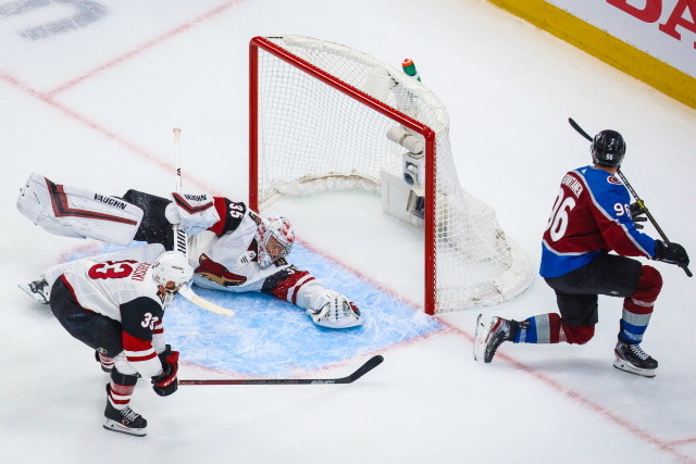 Game 2 gets underway at 5:00 PM ET and the Colorado Avalanche will try to take a 2-0 series lead over the Arizona Coyotes.