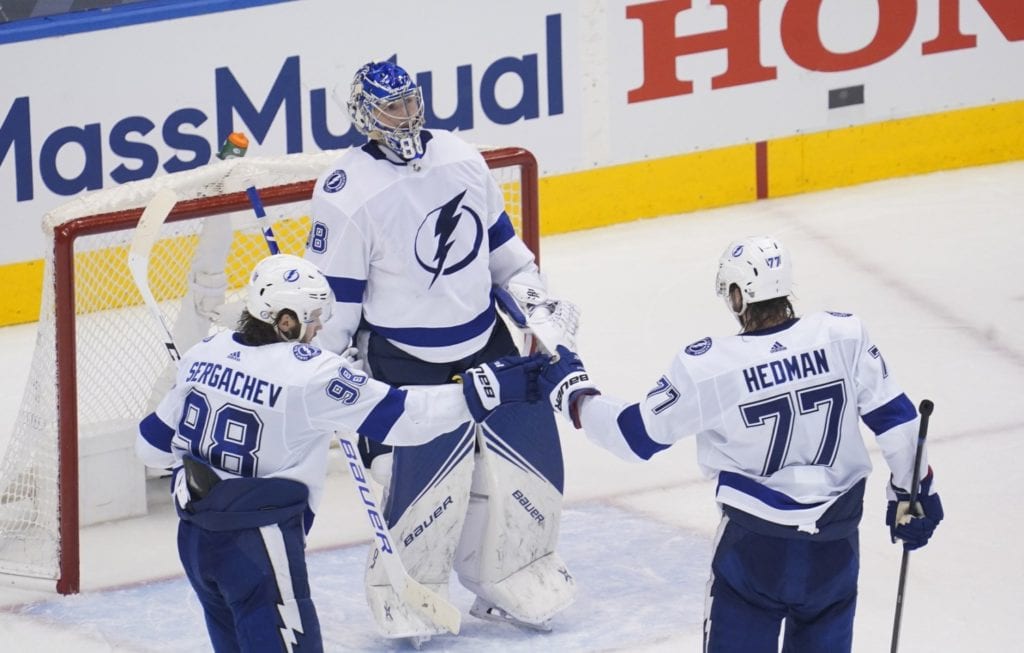 Stanley Cup Playoffs: The Tampa Bay Lightning took Game 4 3-1 and now hold a 3-1 series lead over the Boston Bruins.