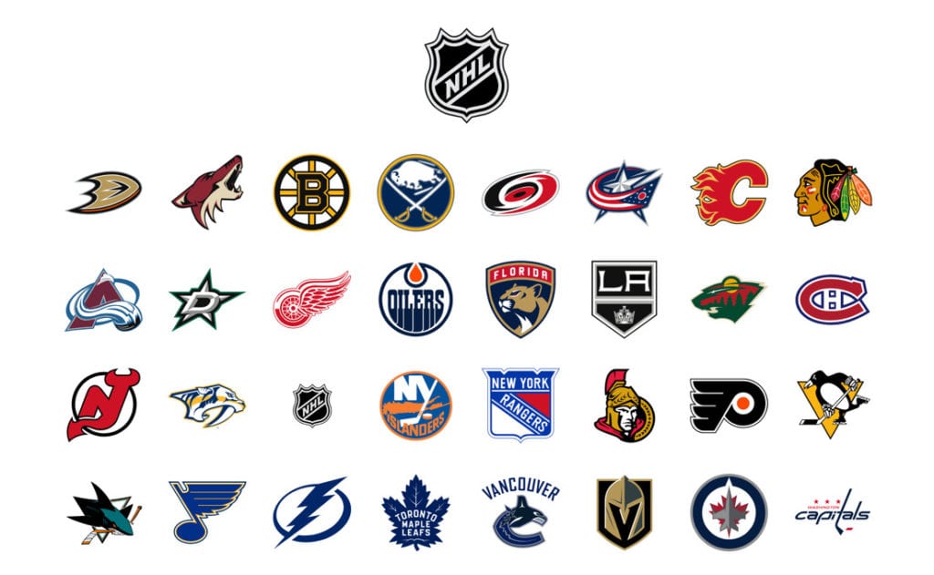 NHL logos - Brad McGonigle