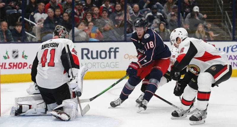 The Ottawa Senators have some pieces that the Columbus Blue Jackets may have interest in for Pierre-Luc Dubois. Pierre McGuire would include Jake Sanderson in a deal.