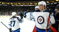 Winnipeg Jets forward Patrik Laine didn't really put any water on the trade request speculation fire from the offseason.