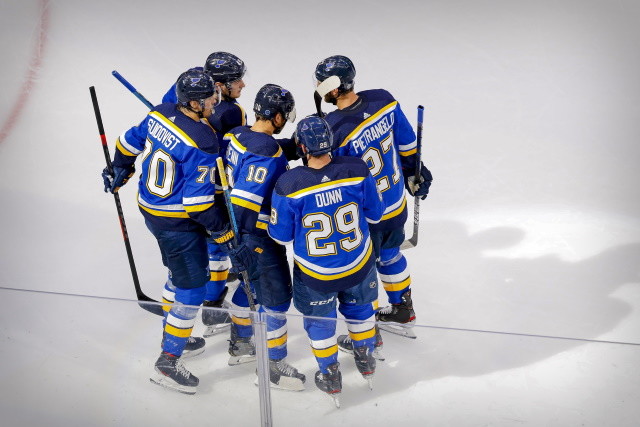 Alex Pietrangelo may not be happy with the offers he's been getting from the St. Louis Blues. Who the Blues could protect in the expansion draft.