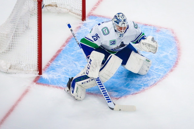 The Vancouver Canucks would ideally keep both Jacob Markstrom and Thatcher Demko. Benning will talk to Markstrom this week and hopefully, start working towards a new contract.