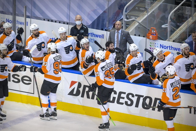 The Philadelphia Flyers took a step forward this past season. They have just under $8 million in salary cap space but have some free agents that they'd like to re-sign. Moving out some salary could be in order this offseason.