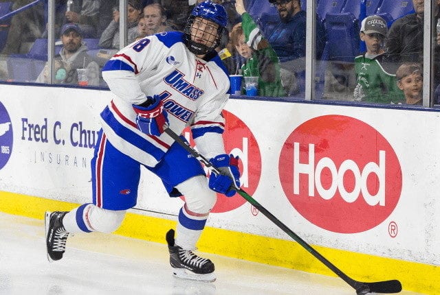 2020 NHL draft: Carl Berglund made the jump to Sioux City in 2018-19 and UMass-Lowel last season. He will likely hear his name called in the later rounds.