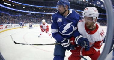 Andreas Athanasiou won't be qualified. Tampa Bay Lightning should be talking to the Detroit Red Wings. No quick fixes for the New Jersey Devils.