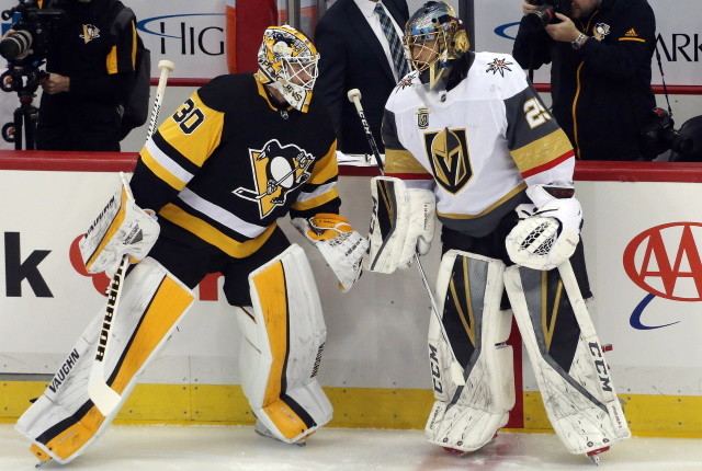 NHL Rumors: Looking at the latest speculation involving Marc-Andre Fleury, Matt Murray and Henrik Lundqvist.