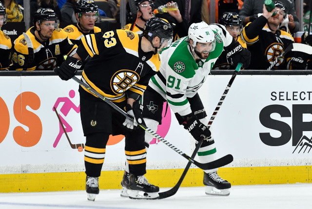 David Pastrnak, Brad Marchand and Charlie McAvoy have surgery, Tyler Seguin has the same issues as Pastrnak. Salary Arbitration dates.