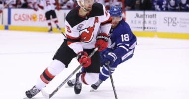 The Toronto Maple Leafs have traded forward Andreas Johnsson to the New Jersey Devils for forward Joey Anderson. 