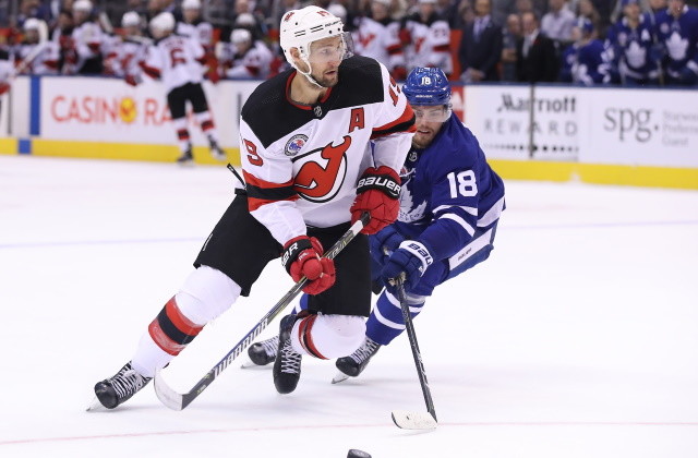 The Toronto Maple Leafs have traded forward Andreas Johnsson to the New Jersey Devils for forward Joey Anderson. 