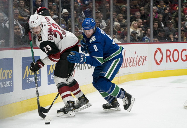 Do the Vancouver Canucks need Oliver Ekman-Larsson? Would Loui Eriksson be included? The Arizona Coyotes wouldn't get full value for Ekman-Larsson.