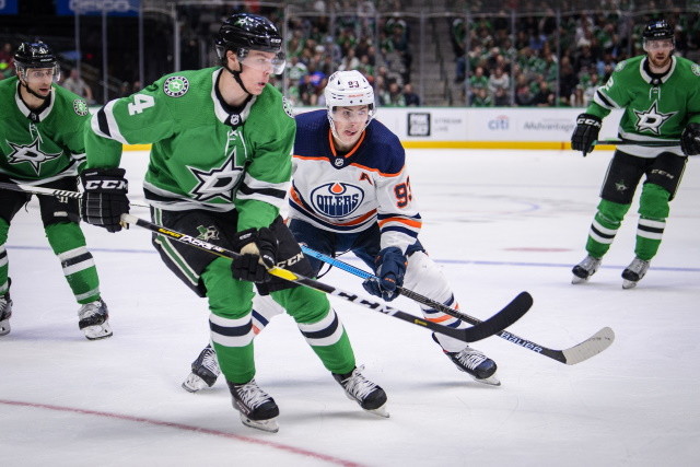 Patrik Laine drawing interest from at least six teams. Could the Oilers move Ryan Nugent-Hopkins? Keys to the offseason for the Dallas Stars.