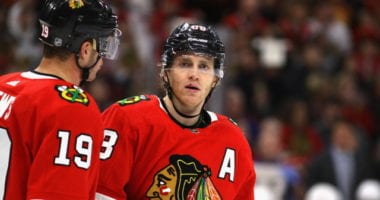 The Chicago Blackhawks could be in need of a full rebuild, but that may not be easy when you have Patrick Kane and Jonathan Toews, though there is some uncertainty surrounding him.