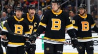 Boston Bruins notes on Zdeno Chara, Charlie McAvoy, Brandon Carlo and Jake DeBrusk