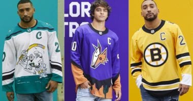 NHL reverse retro jerseys