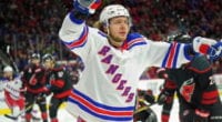 Artemi Panarin takes a leave of absence from the Rangers. Frans Nielsen clears waivers. Sammy Blais has a false positive test.