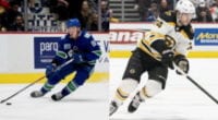 Does a Jake Virtanen for Jake DeBrusk deal make sense? Vancouver Canucks GM says they ran out of time with Tyler Toffoli.