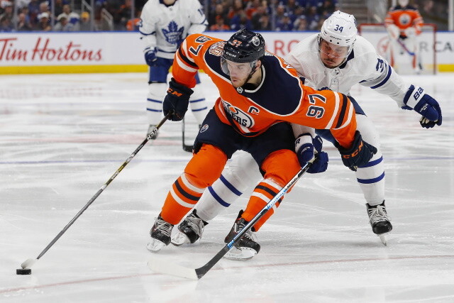 NHL Betting: Latest NHL betting odds have it as a three-way battle for the Hart Trophy - Connor McDavid, Patrick Kane, and Auston Matthews.