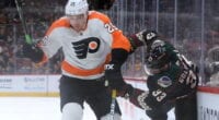 The Philadelphia Flyers aren't looking to sell and are aggressively looking to improve. They need some help to fix their blue line.