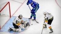 Anders Lee to the LTIR. Blues injury updates. Elias Pettersson out for Canucks road-trip. Robin Lehner practices with Golden Knights.
