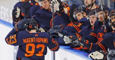 Pending unrestricted free agent forward Ryan Nugent-Hopkins hopes to be able to remain with the Edmonton Oilers. Talks expected to continue in the next few days.