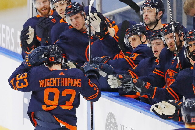 Pending unrestricted free agent forward Ryan Nugent-Hopkins hopes to be able to remain with the Edmonton Oilers. Talks expected to continue in the next few days.