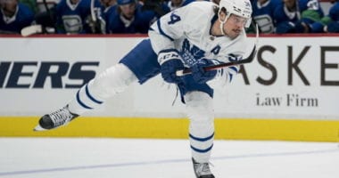 NHL Betting: Auston Matthews had been on a goal scoring tear but a wrist injury has slowed him. He's still the leader but others are closing in.