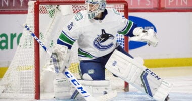 The Colorado Avalanche sign Alex Newhook. Vancouver Canucks have signed goaltender Thatcher Demko to a five-year extension.