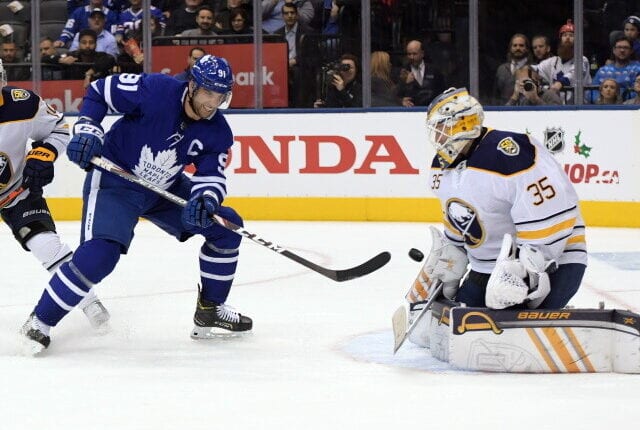 The Toronto Maple Leafs may be doing their due diligence on several fronts this trade deadline.