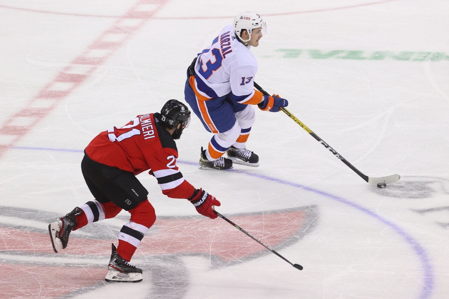 Islanders acquire Devils' Kyle Palmieri, Travis Zajac
