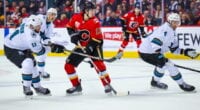 Marc-Edouard Vlasic doesn't plan on going anywhere. Offseason decision for the Calgary Flames. Will Johnny Gaudreau be back?