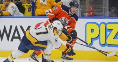 A look at three players the Nashville Predators, and six players from the Edmonton Oilers they each team will need to make decisions on.