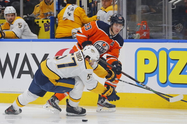A look at three players the Nashville Predators, and six players from the Edmonton Oilers they each team will need to make decisions on.