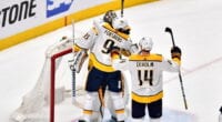 Nashville Predators Filip Forsberg and Mattias Ekholm on the possibility of signing a contract extension. Pekka Rinne undecided on his future.