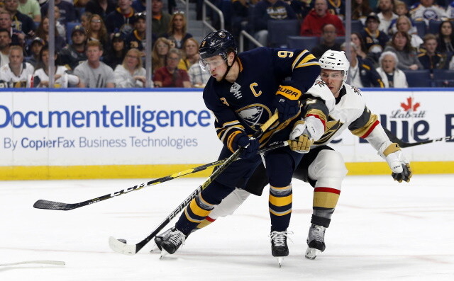 It's obvious the Vegas Golden Knights could use a No. 1 center like Jack Eichel, and they could the pieces to make it work.