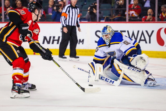 Does Calgary Flames forward Matthew Tkachuk want out of town and is eyeing the St. Louis Blues? Vladimir Tarasenko potentially going to the Flames?