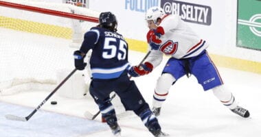 Winnipeg Jets forward Mark Scheifele will be hearing from the NHL department of player safety after his hit on Jake Evans.