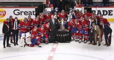 The Montreal Canadiens beat the Vegas Golden Knights 3-2 in OT and advance to the Stanley Cup Final against the Islanders or Lightning.