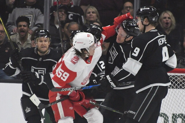 The Los Angeles Kings have been linked to Tyler Bertuzzi and a couple of Sabres. Spitballing some potential trade targets for the Kings.