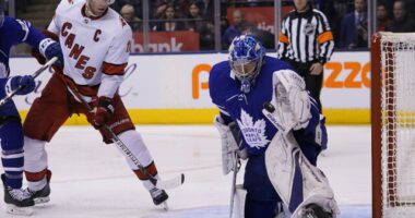 Frederik Andersen to Carolina? Toronto Maple Leafs goaltending options. Boston Bruins and Edmonton Oilers interested in Ryan Getzlaf.