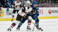 The Arizona Coyotes have traded defesneman Oliver Ekman-Larsson and RFA forward  Conor Garland to the Vancouver Canucks for a 2021 first-round pick (No. 9)Jay Beagle, Loui Eriksson, and Antoine Roussel.
