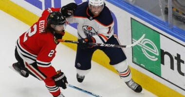 One of the top 2021 NHL draft prospects, Matthew Beniers, thinking back to school. Duncan Keith to the Edmonton Oilers talk continues