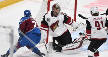 The Arizona Coyotes have traded goaltender Darcy Kuemper to the Colorado Avalanche for a 2022 first-round pick, defenseman Connor Timmins and a condition 2024 3rd round pick.