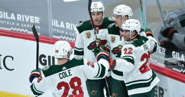Minnesota Wild and Ian Cole talking. GM Guerin not worried about Kirill Kaprizov and Kevin Fiala deals. Free agent options for the Wild.