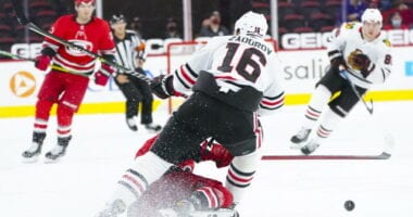 Flyers, Sharks, Lightning looking to make moves. Blackhawks were offering up Nikia Zadorov. Teams willing to go six years for Barclay Goodrow.