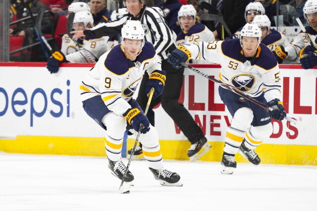 2021-22 Buffalo Sabres season primer: salary cap projections, offseason moves, roster, 2021-22 free agents, 2022 draft picks, and schedule.