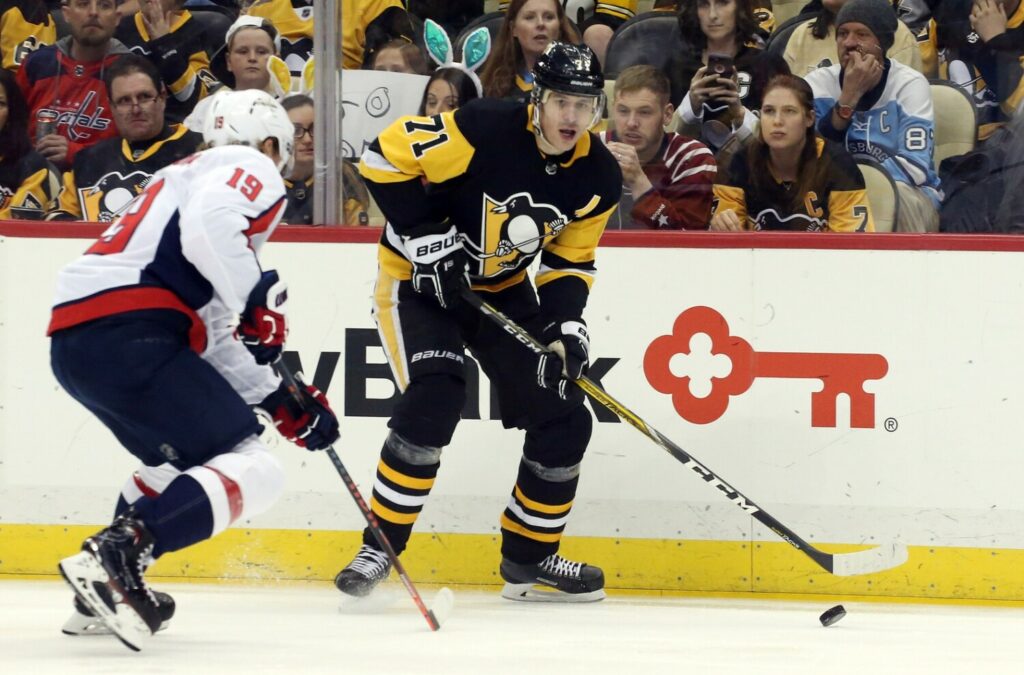 Evgeni Malkin out two months. Nicklas Backstrom rehabbing a hip injury. Five Montreal Canadiens failed their physicals.