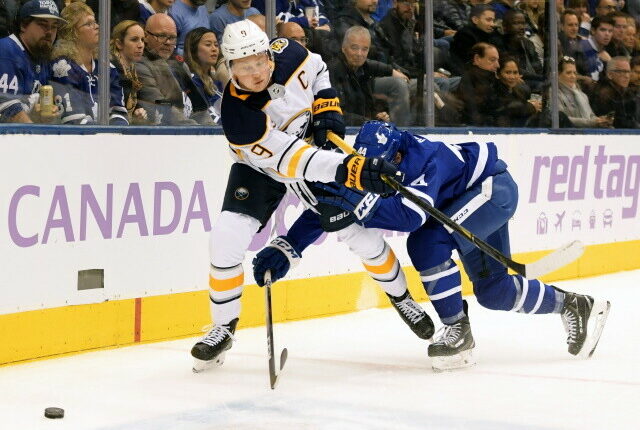 Jack Eichel fails physical, stripped of his captaincy, doesn't want fusion surgery. The Toronto Maple Leafs and Morgan Rielly's camp to talk.