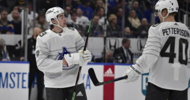 The Vancouver Canucks continue to talk with the agents for Quinn Hughes and Elias Pettersson as training camp is about to open.