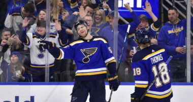 The St. Louis Blues have signed defenseman Colton Parayko to an eight-year contract and now regret it.